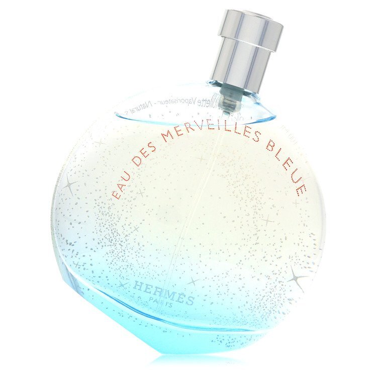 Eau des Merveilles Bleue by Hermes Eau De Toilette Spray (unboxed) 3.4 oz (Women)