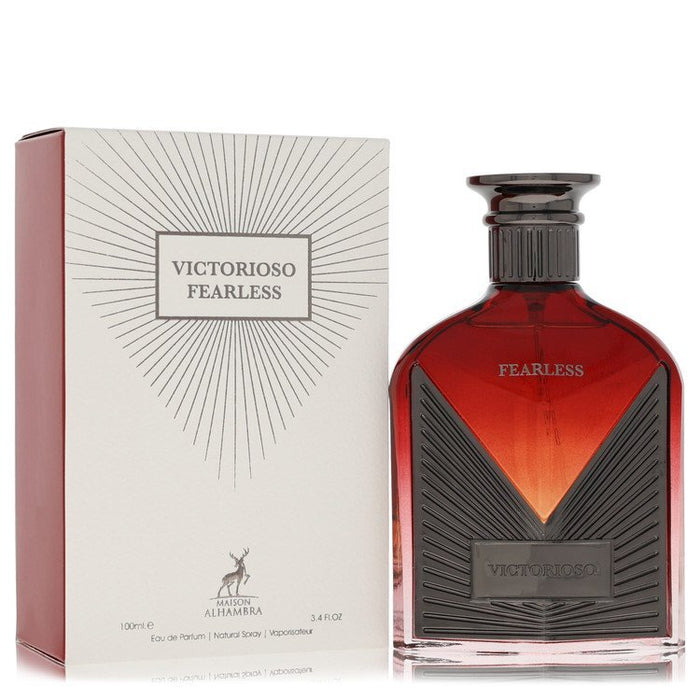 Maison Alhambra Victorioso Fearless by Maison Alhambra Eau De Parfum Spray 3.4 oz (Women)