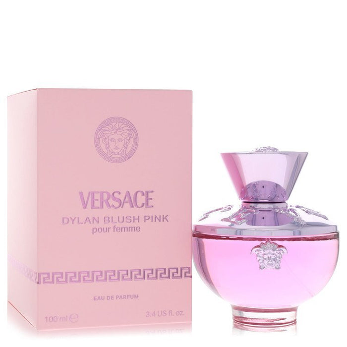 Versace Pour Femme Dylan Blush Pink by Versace Eau De Parfum Spray 3.4 oz (Women)