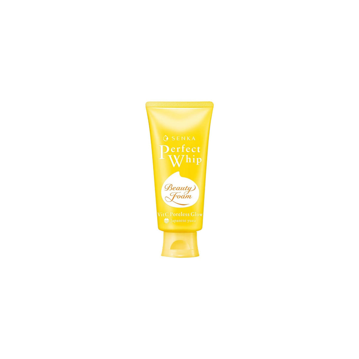Shiseido senka perfect whip vit c poreless glow 4.23 foaming cleanser japanese yuzu